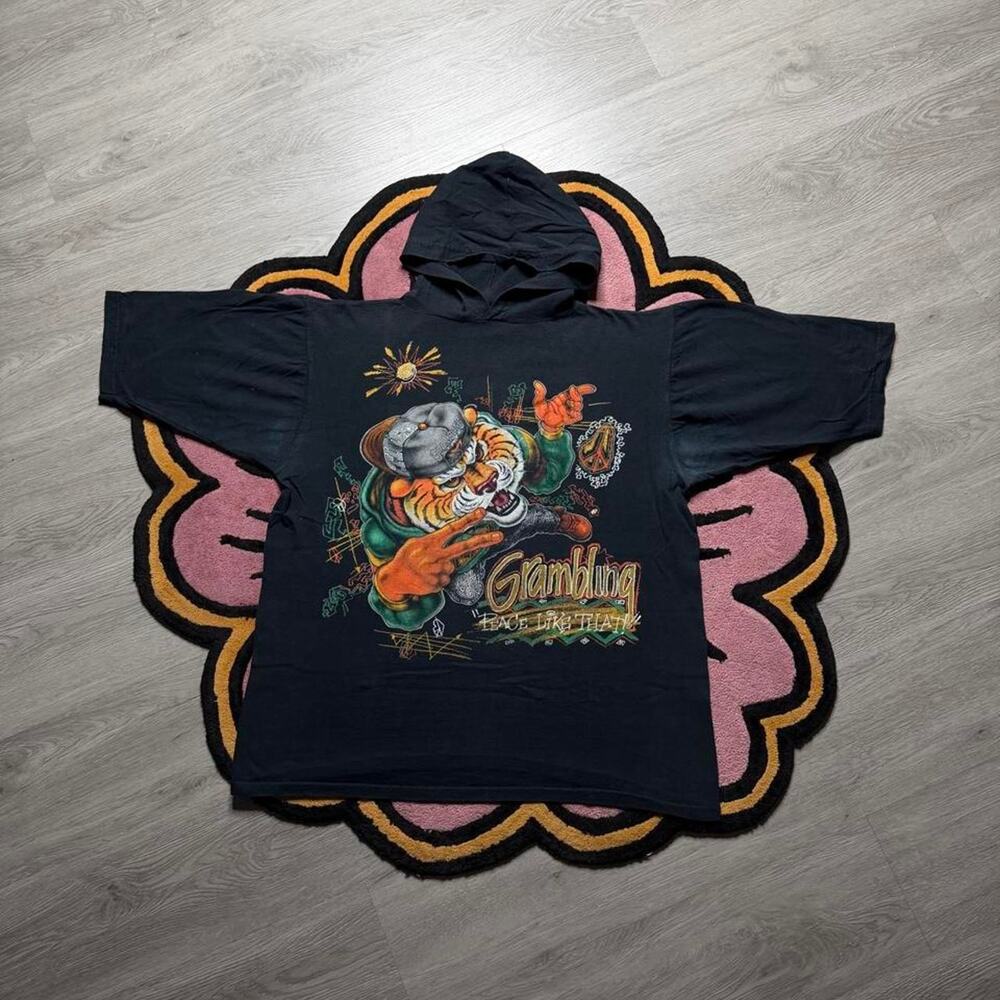 Vintage 90’s Shirt Xplosion Grambling University HBCU Graphic Hooded T-shirt